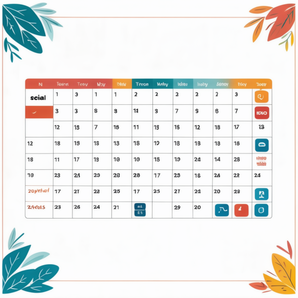 Social Media Content Calendar